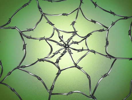 Telaraña de Alambre