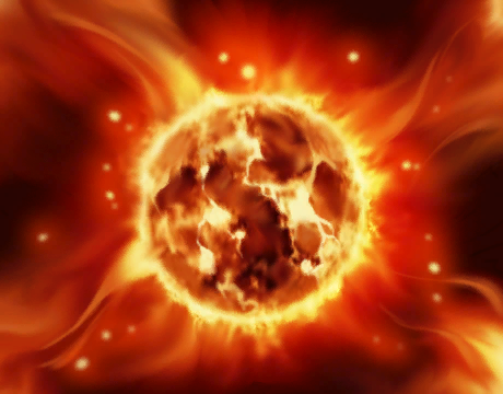 Sonnenflammen