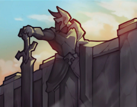 Гранитное укрепление