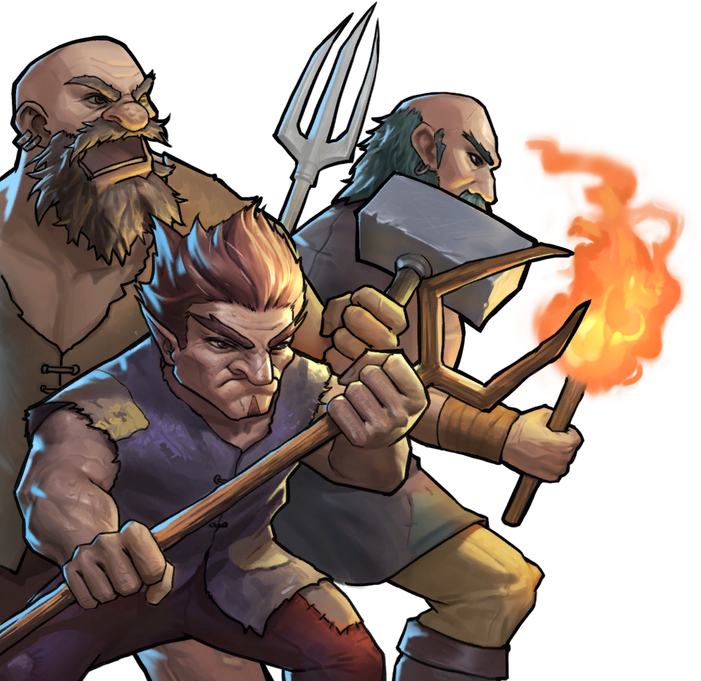 Разъяренная толпа