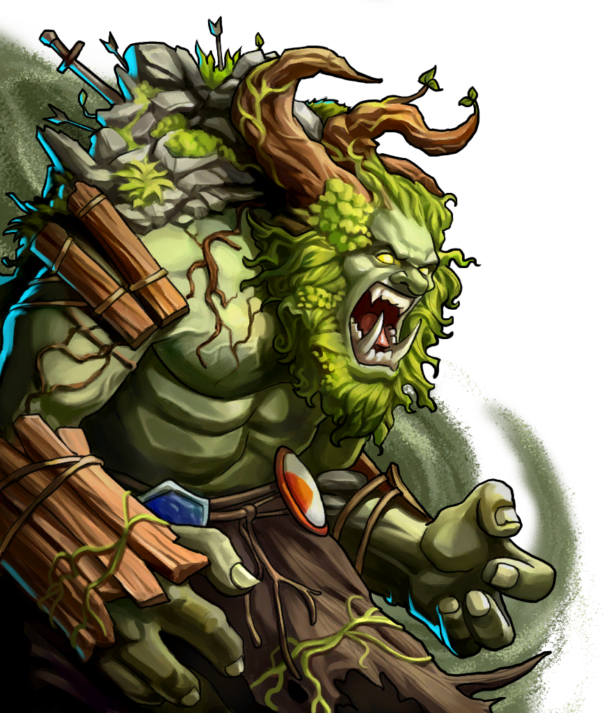 Troll Forestal Oscuro