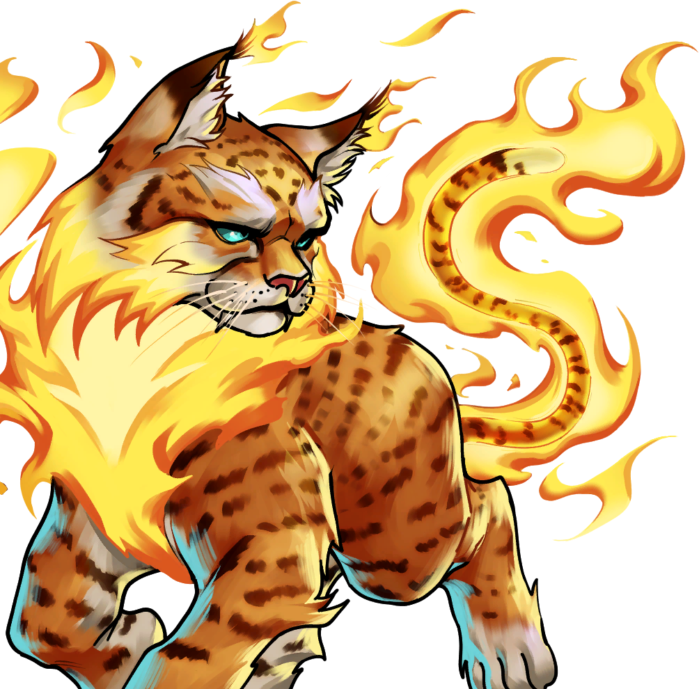 Feuergeborener Luchs